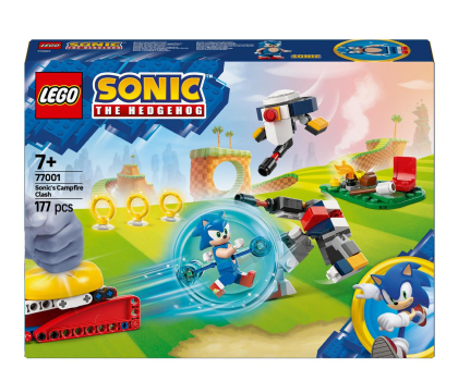 Klocki LEGO® LEGO Sonic The Hedgehog 77001 Sonic i biwakowa bitwa